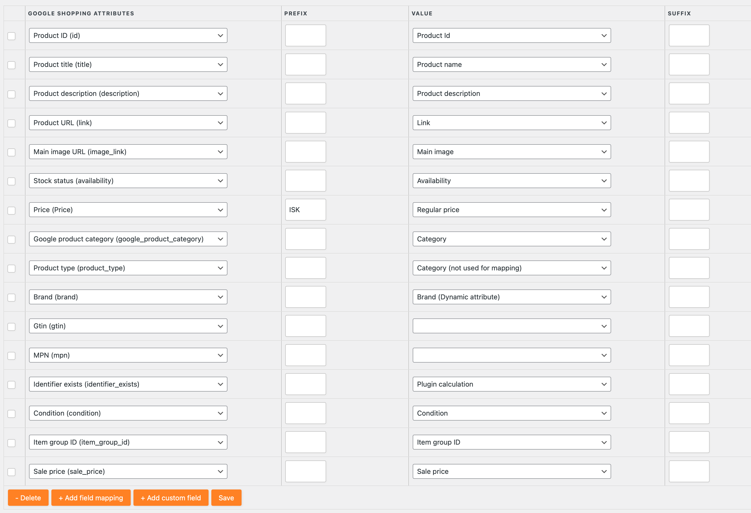 Plugin setup